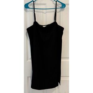 H&M Black Cami Dress Sleeveless Mini Casual Party‎ LBD Medium